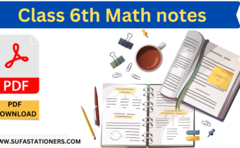 Class 6 Math Notes